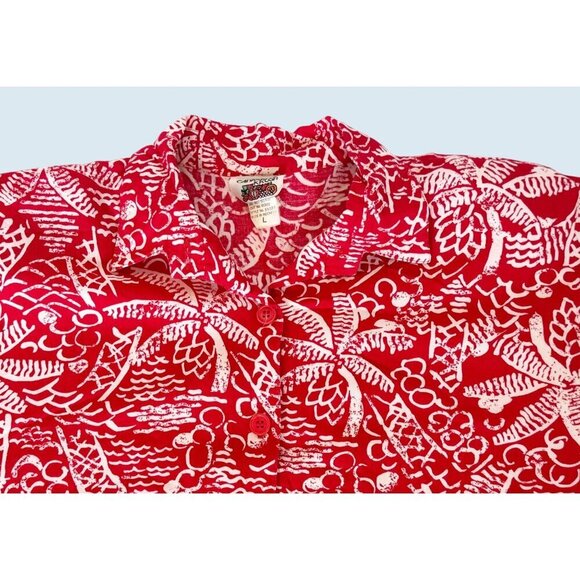 Vintage CALIFORNIA KRUSH Hawaiian 1980s Shirt Size Medium - Picture 3 of 8